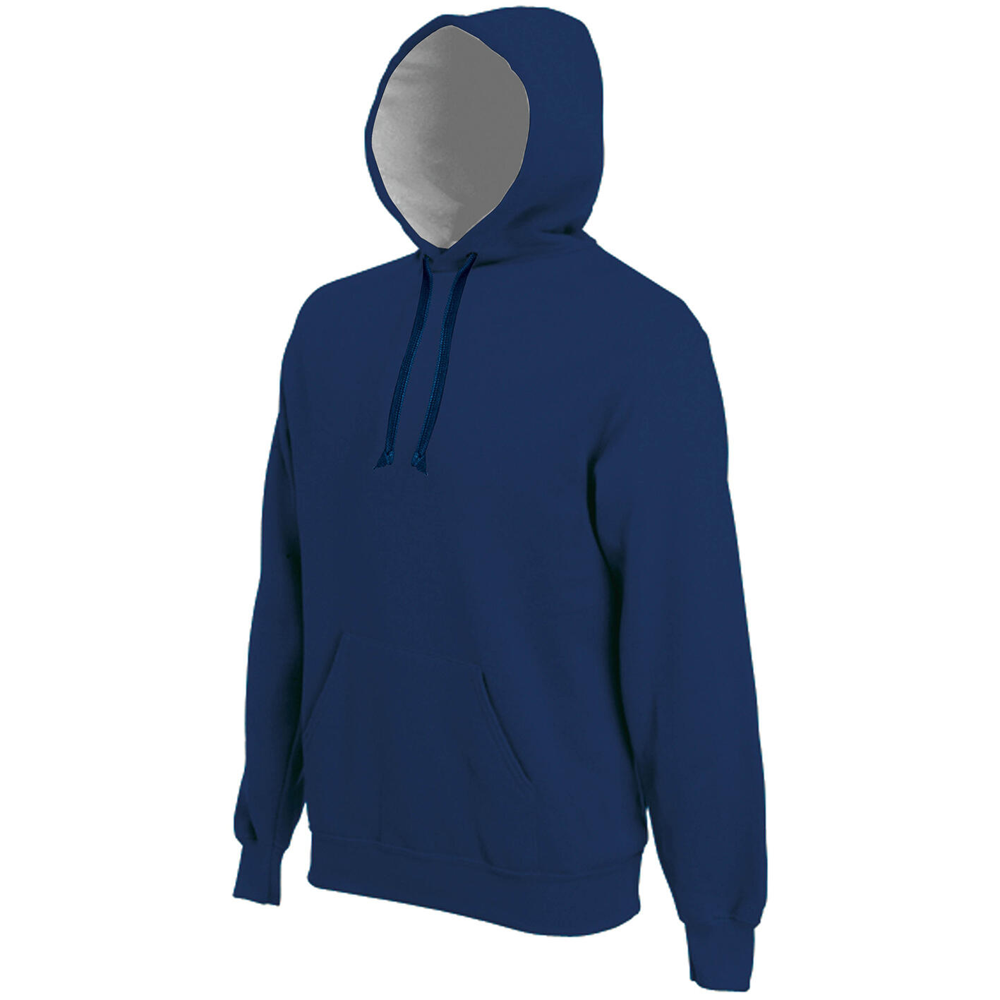 Felpa Con Cappuccio Uomo Kariban Blu Navy 2/2