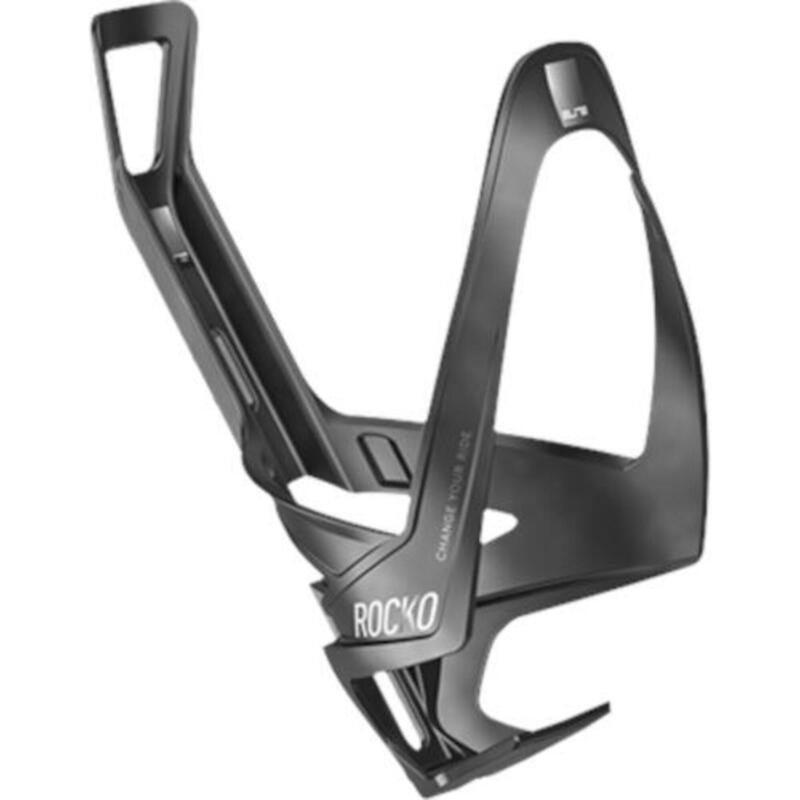 porte-bidon Rocko 17,9 cm carbone noir/mat blanc