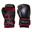 Bruce Lee Deluxe Boxing Gloves Boxhandschuhe Schwarz mit Rot 10 OZ