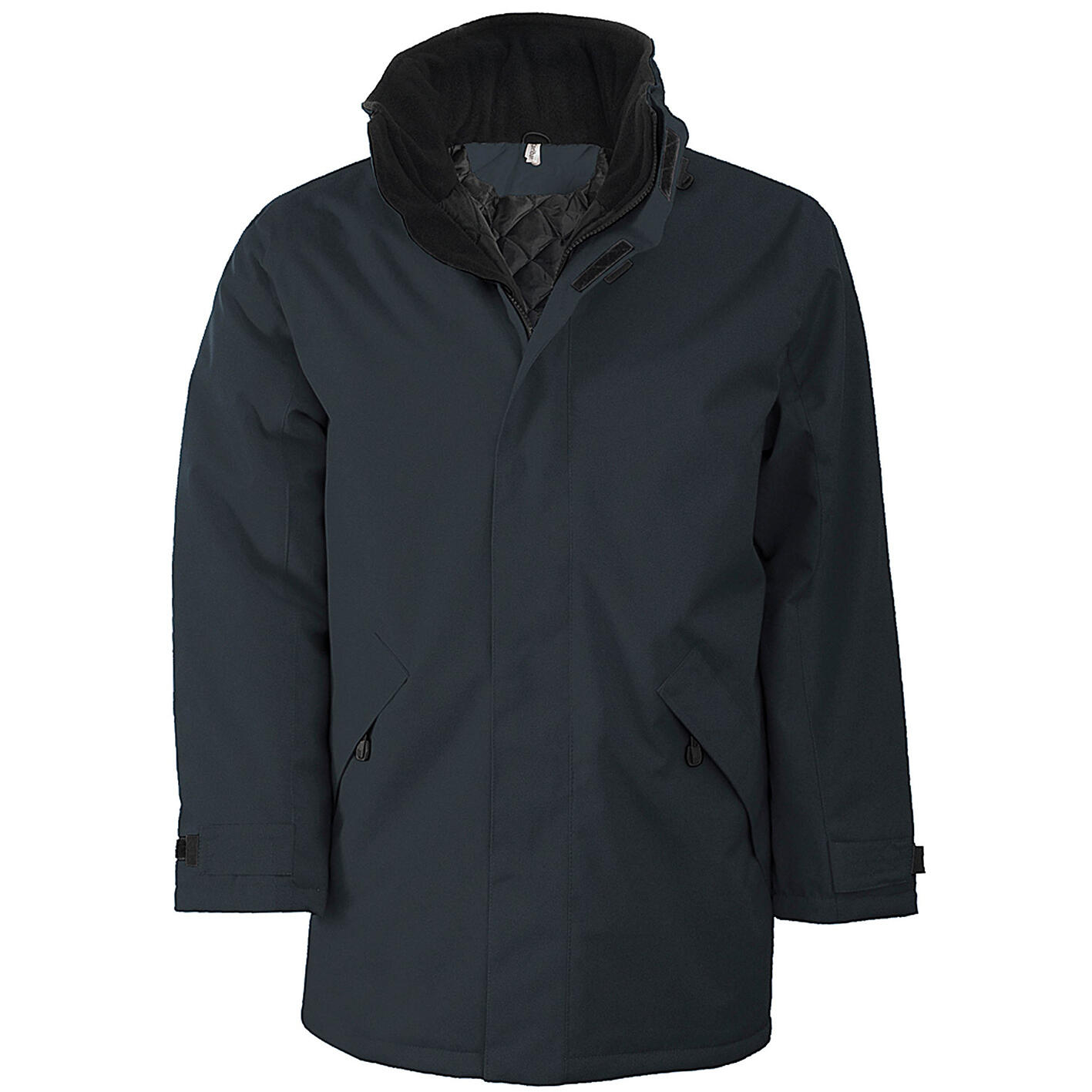 Parka Homme (Gris Foncé/Noir) 2/2