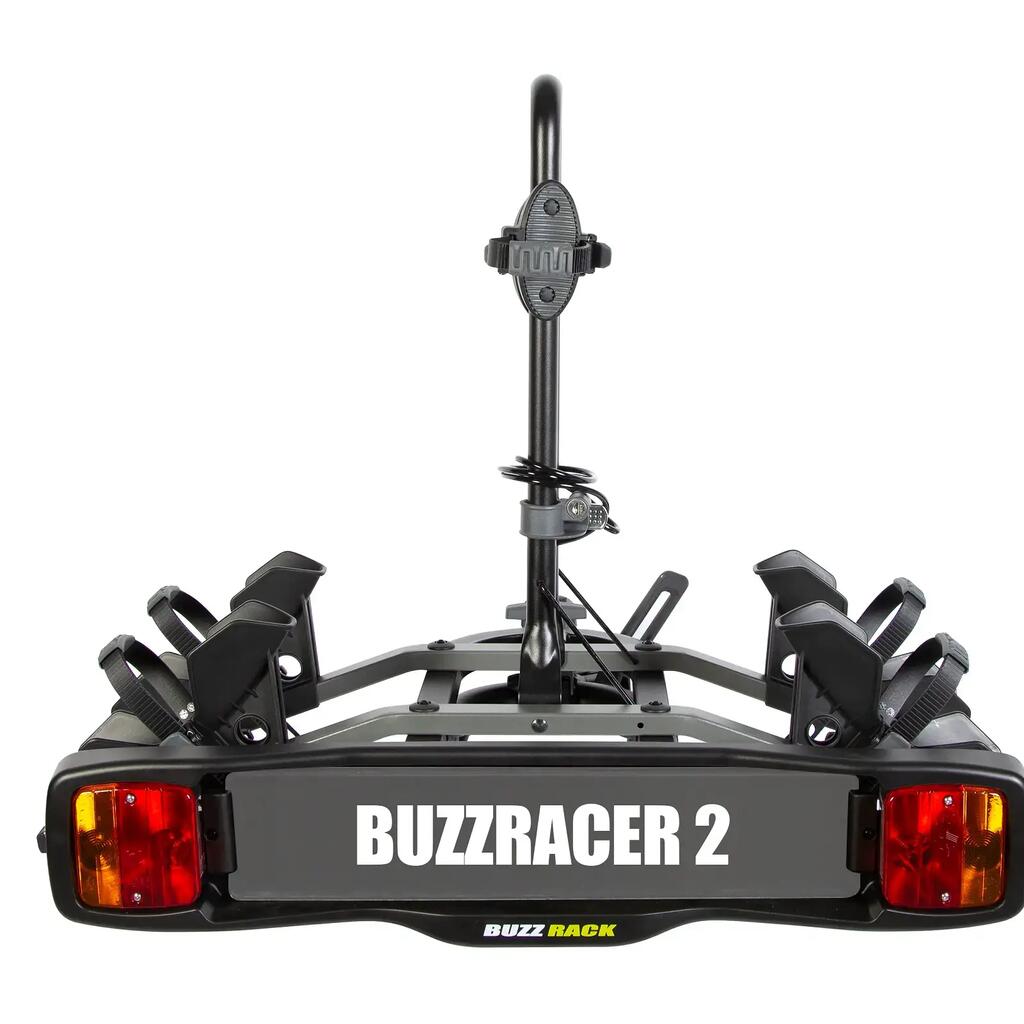 Buzzracer 2 Tow Bar Bike Rack - Platform for 2 Bikes