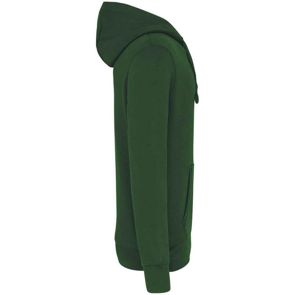 Felpa Con Cappuccio Uomo Kariban Verde Foresta 3/3