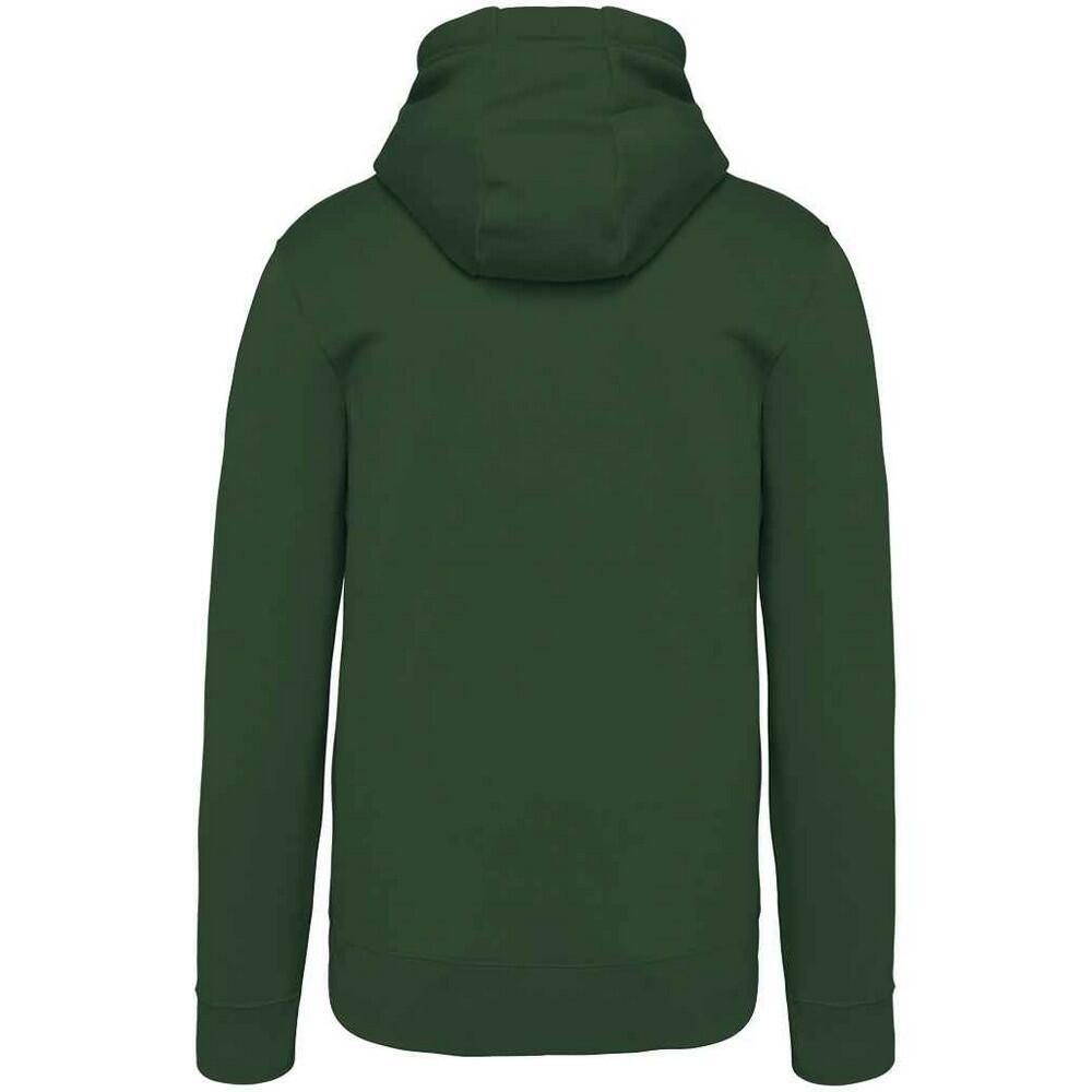 Felpa Con Cappuccio Uomo Kariban Verde Foresta 2/3