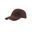 Lot de 2 casquettes en coton épais Adulte (Marron)