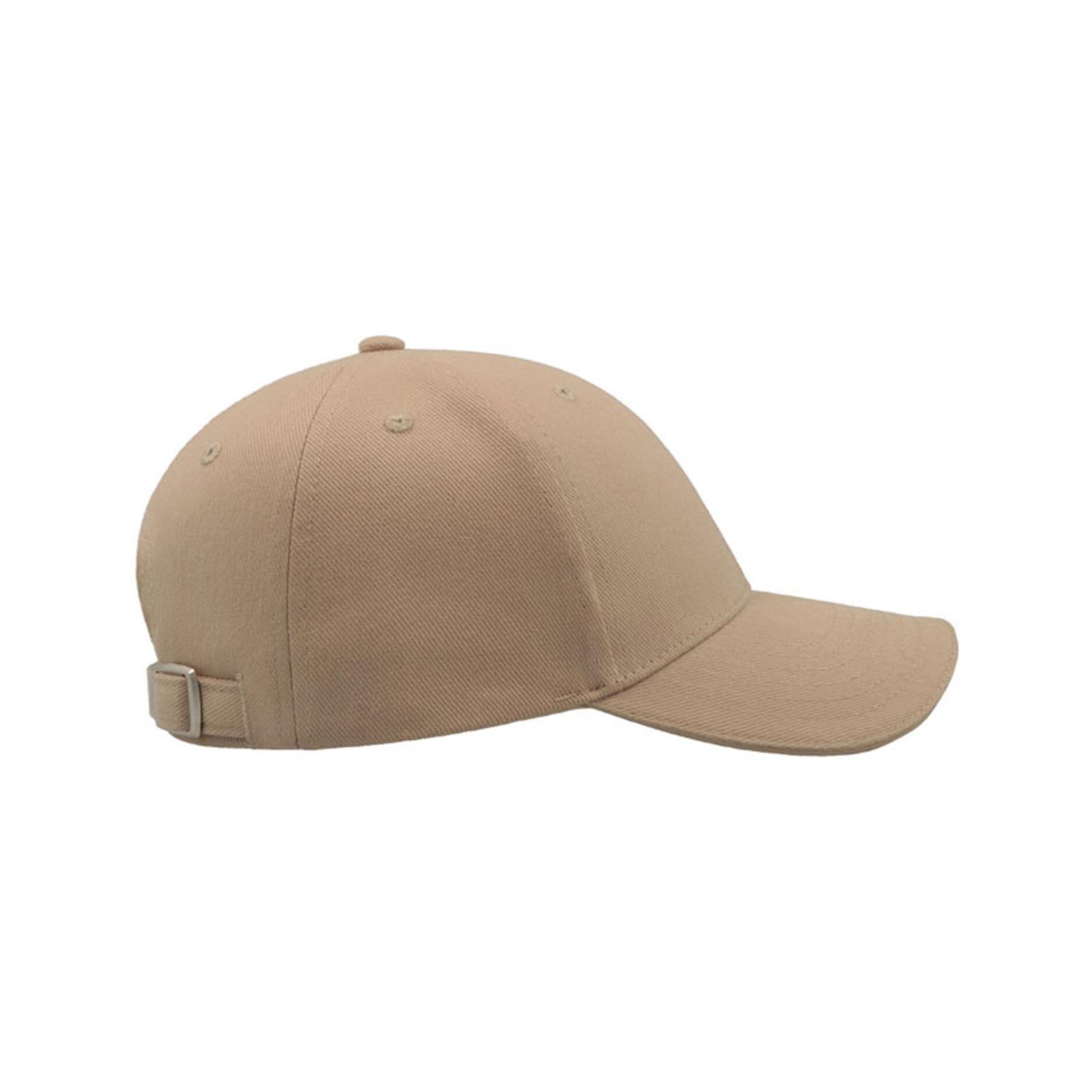 Liberty Sandwich Heavy Brush Cotton 6 Panel Cap (Pack Of 2) (Khaki/Khaki) 3/4