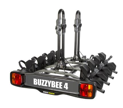 New buzzy bee 4 Fahrradträger auf Anhängerkupplung Plattform 4 Fahrräder