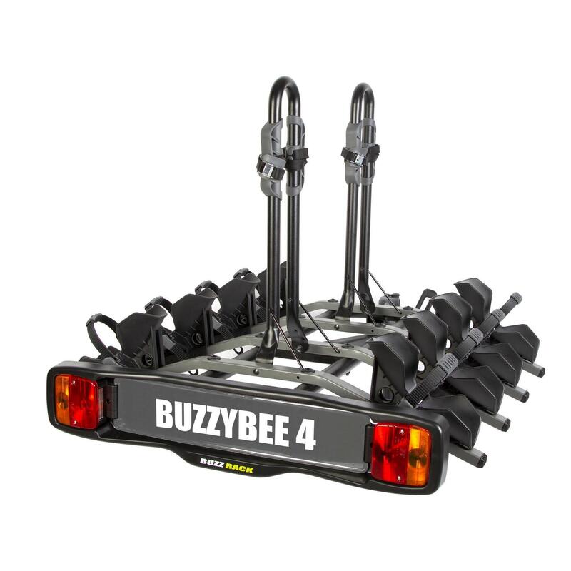 New Buzzy Bee 4 Porte-vélo sur attelage plateforme 4 vélos