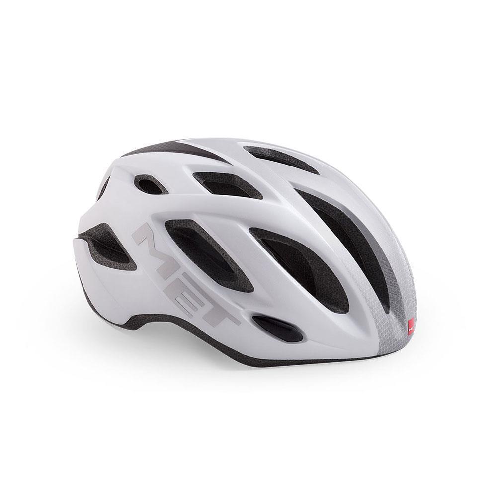 MET Met Idolo Road Helmet White Shaded Grey | Matt