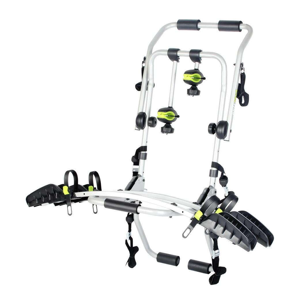 Pilot bumper strap bike carrier for 2 bikes