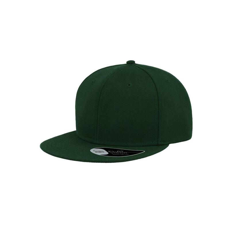 Snap Back flacher Schirm 6 Panel Kappe (2 StückPackung) Damen und Herren Grün