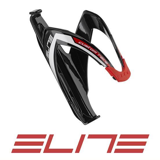 Elite Porte-bouteilles Race personnalisé - noir/rouge brillant