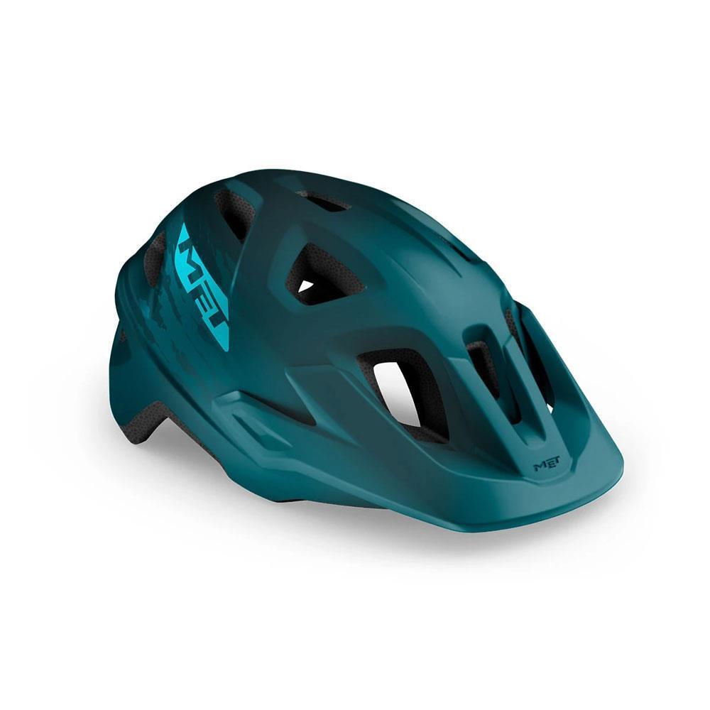 MET Echo Helmet Petrol Blue 1/5