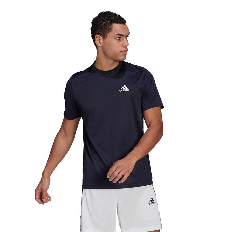 Tricou barbati adidas Aeroready Designed To Move, Albastru