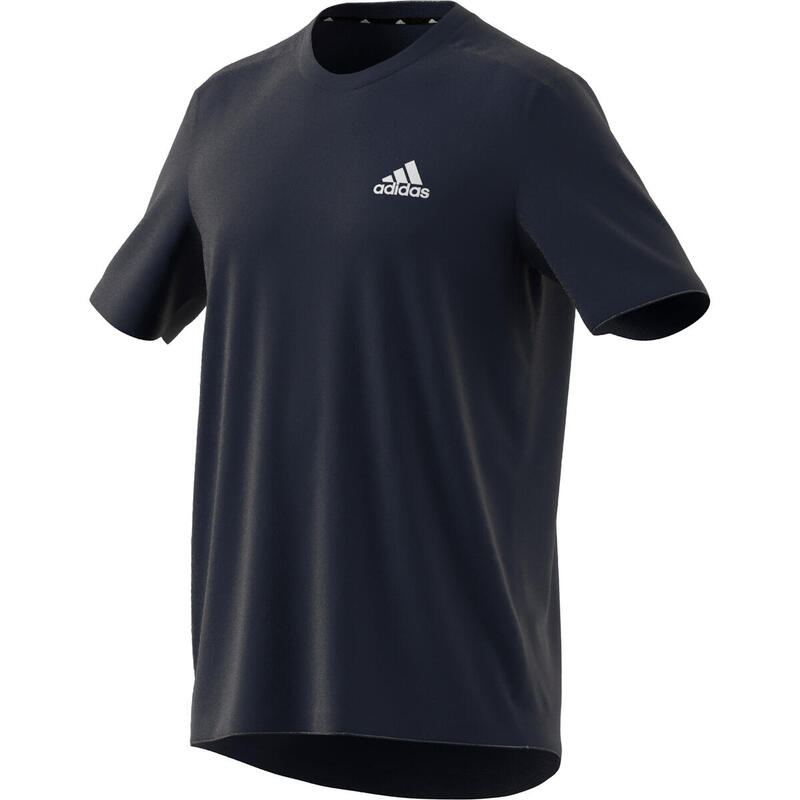 Tricou barbati adidas Aeroready Designed To Move, Albastru