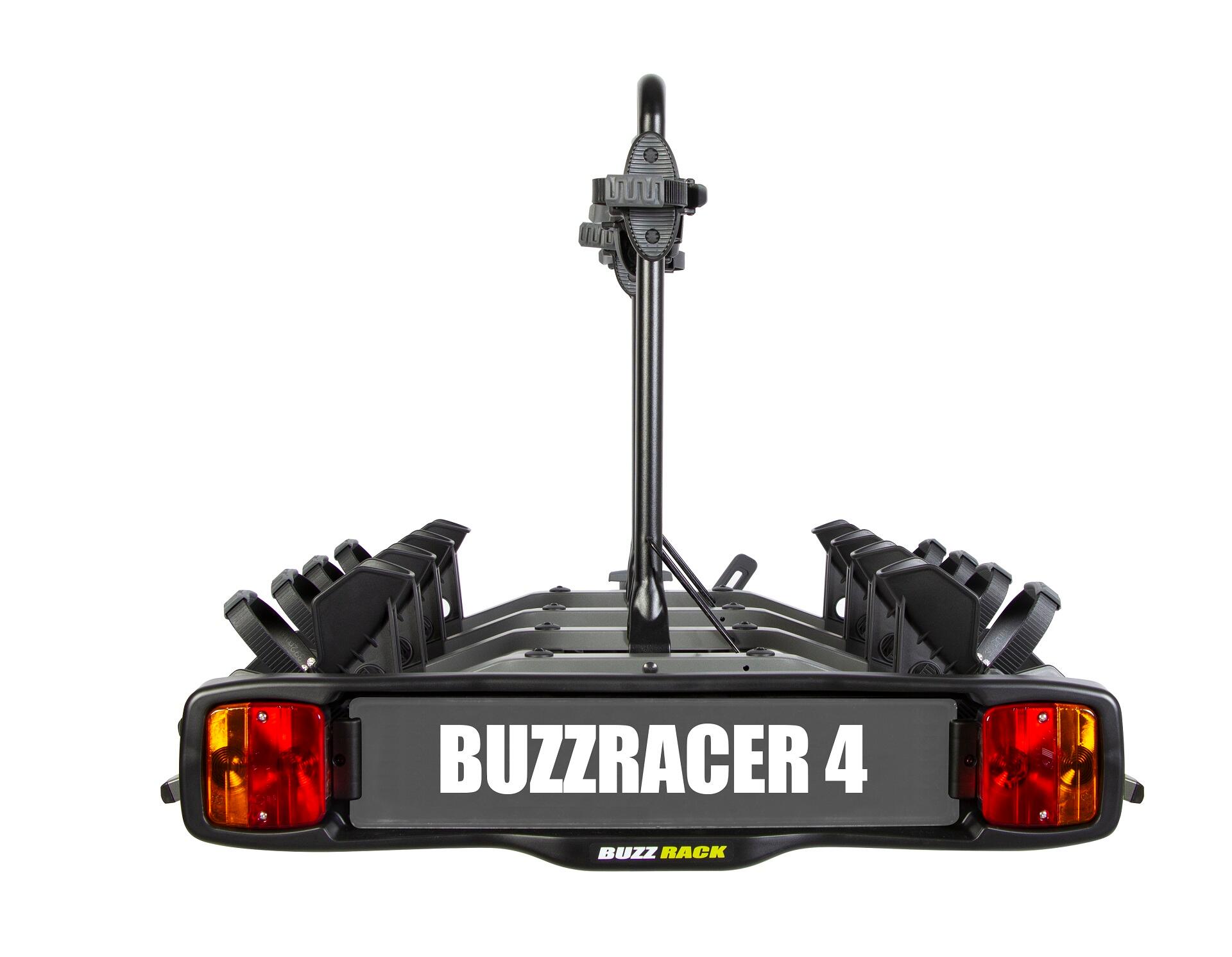 Buzzracer 4 Porte-vélo sur attelage- plateforme 4 vélos 3/7