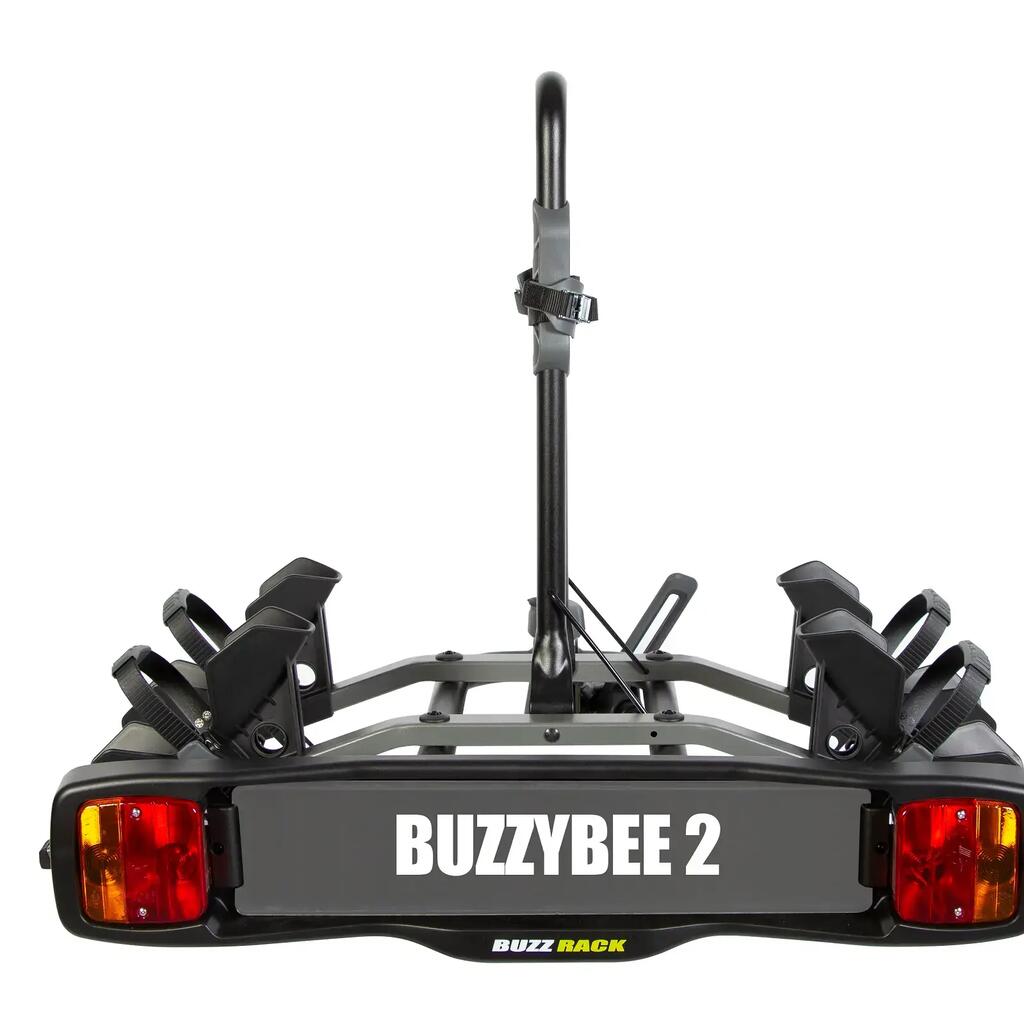 New Buzzy Bee 2 towbar-mounted platform bike rack – 2 bikes