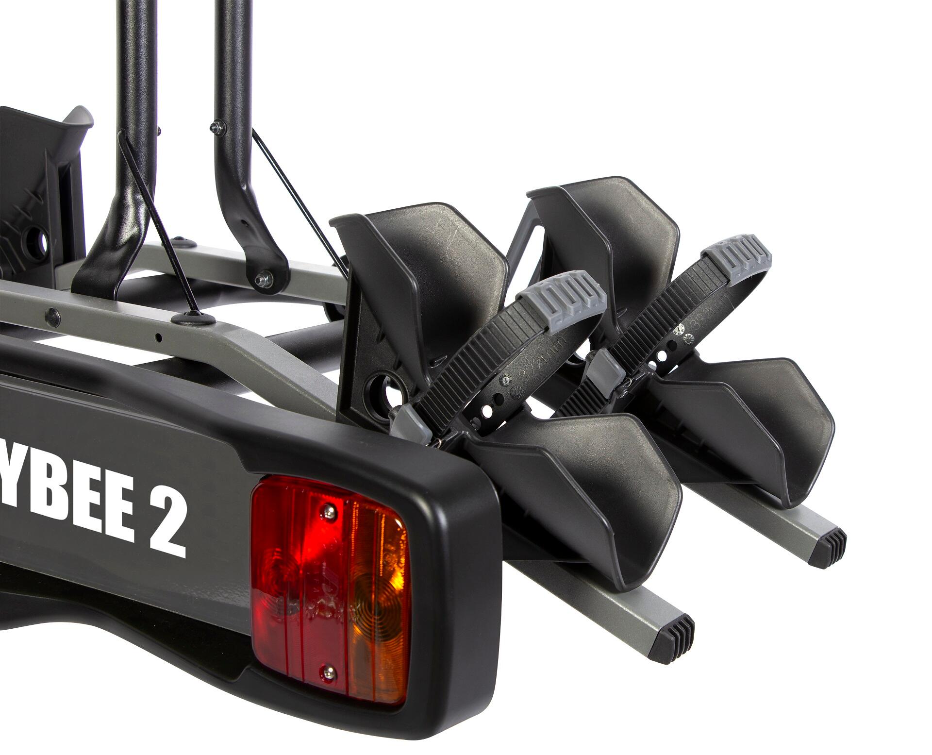 Novo porta-bicicletas buzzy bee 2 com engate para 2 bicicletas 2/7
