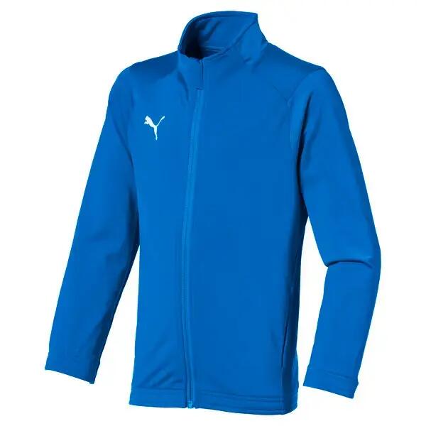 Púma Jacket Leanaí Jr Liga Poly Jacket Core Blue
