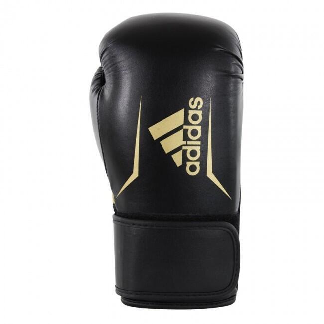 Boxhandschuhe Speed 100 Schwarz/Gold