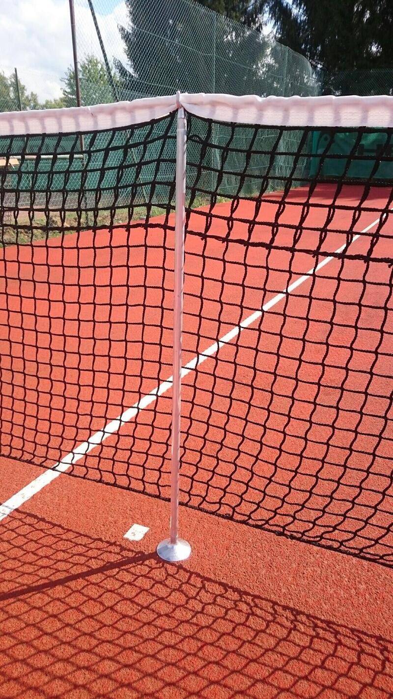 Palo singolo da tennis - Ideale per tenere la rete da tennis