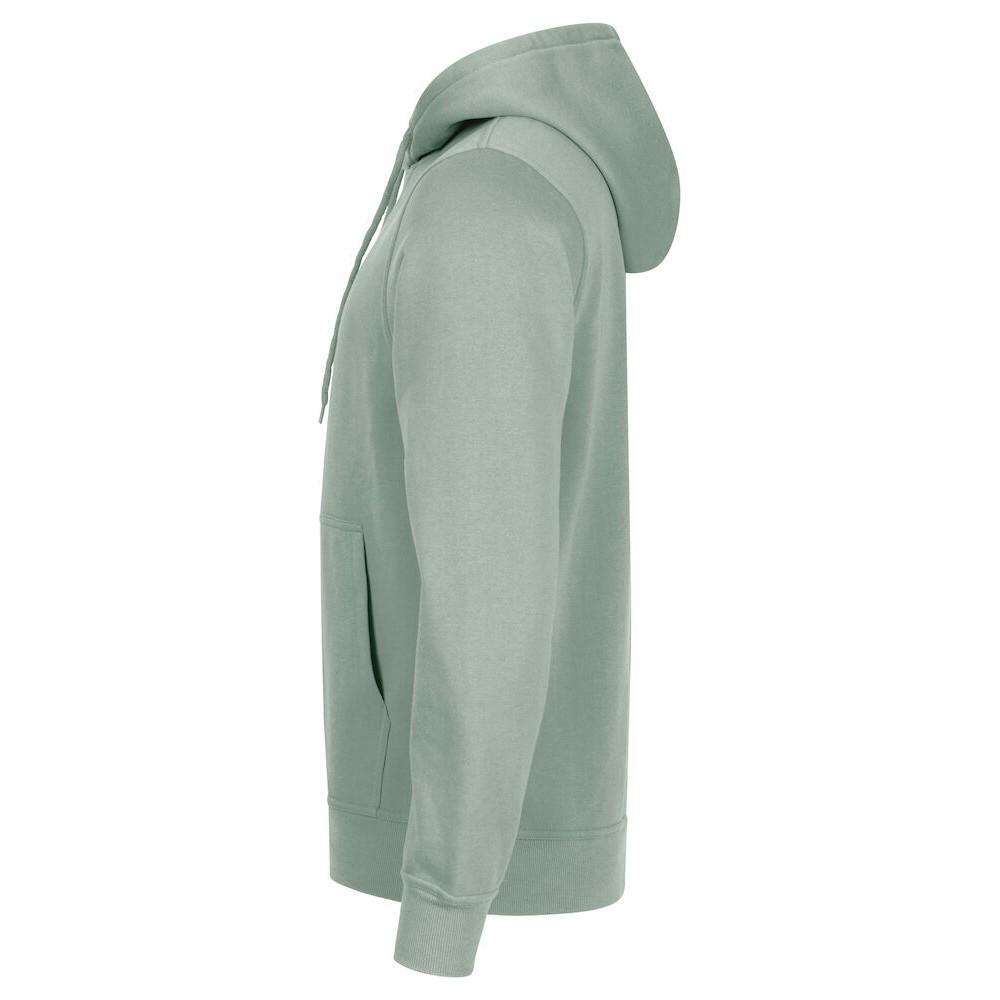 "Miami" Kapuzenpullover für Damen Unisex Herren Salbeigrün 3/4