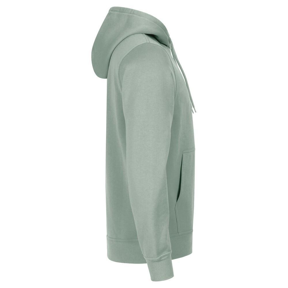 "Miami" Kapuzenpullover für Damen Unisex Herren Salbeigrün 4/4