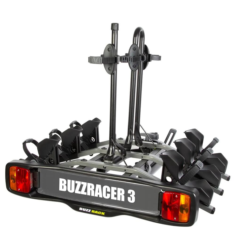 Buzzracer 3 Towbar Bike Rack – Platform for 3 Bikes