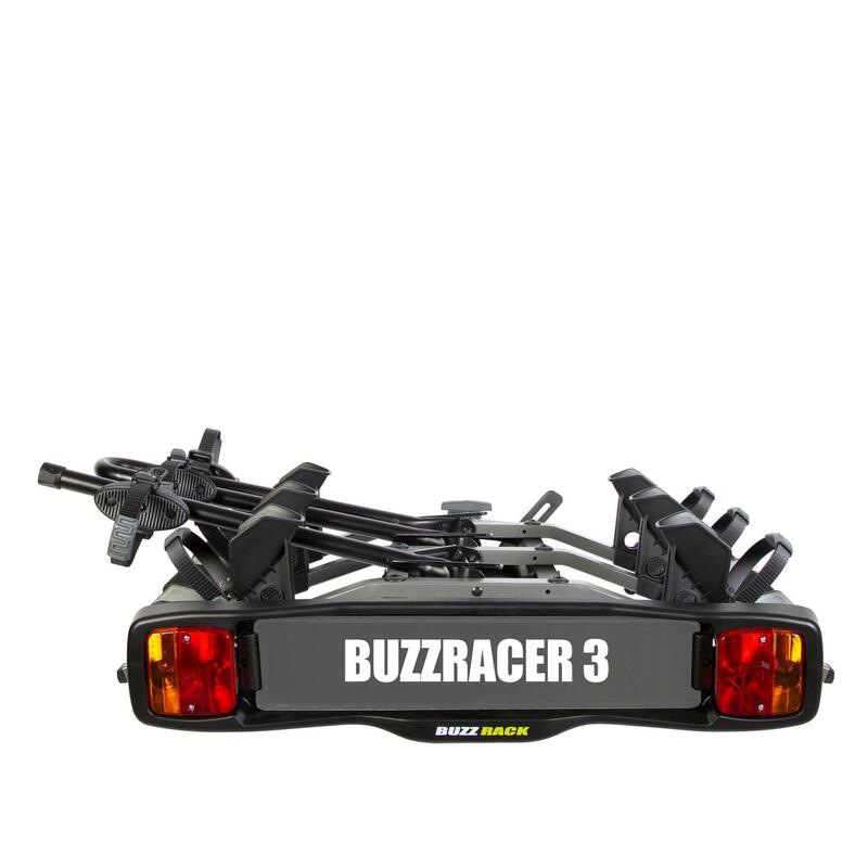 Buzzracer 3 Anhängefahrradträger – Plattform für 3 Fahrräder