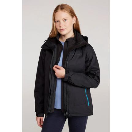 Damen Winterwandern 3-in-1-Jacke Wasserdicht Atmungsaktiv - Bracken Extreme