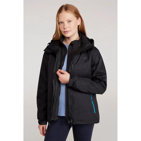 Damen Winterwandern 3-in-1-Jacke Wasserdicht Atmungsaktiv - Bracken Extreme