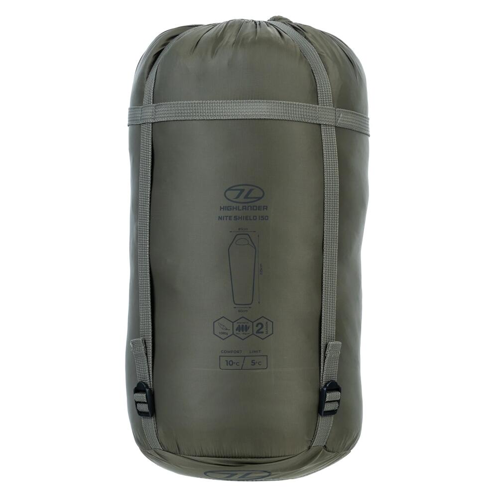 Sacco a pelo a mummia Nite-Shield 150 5°C - Verde 2/4