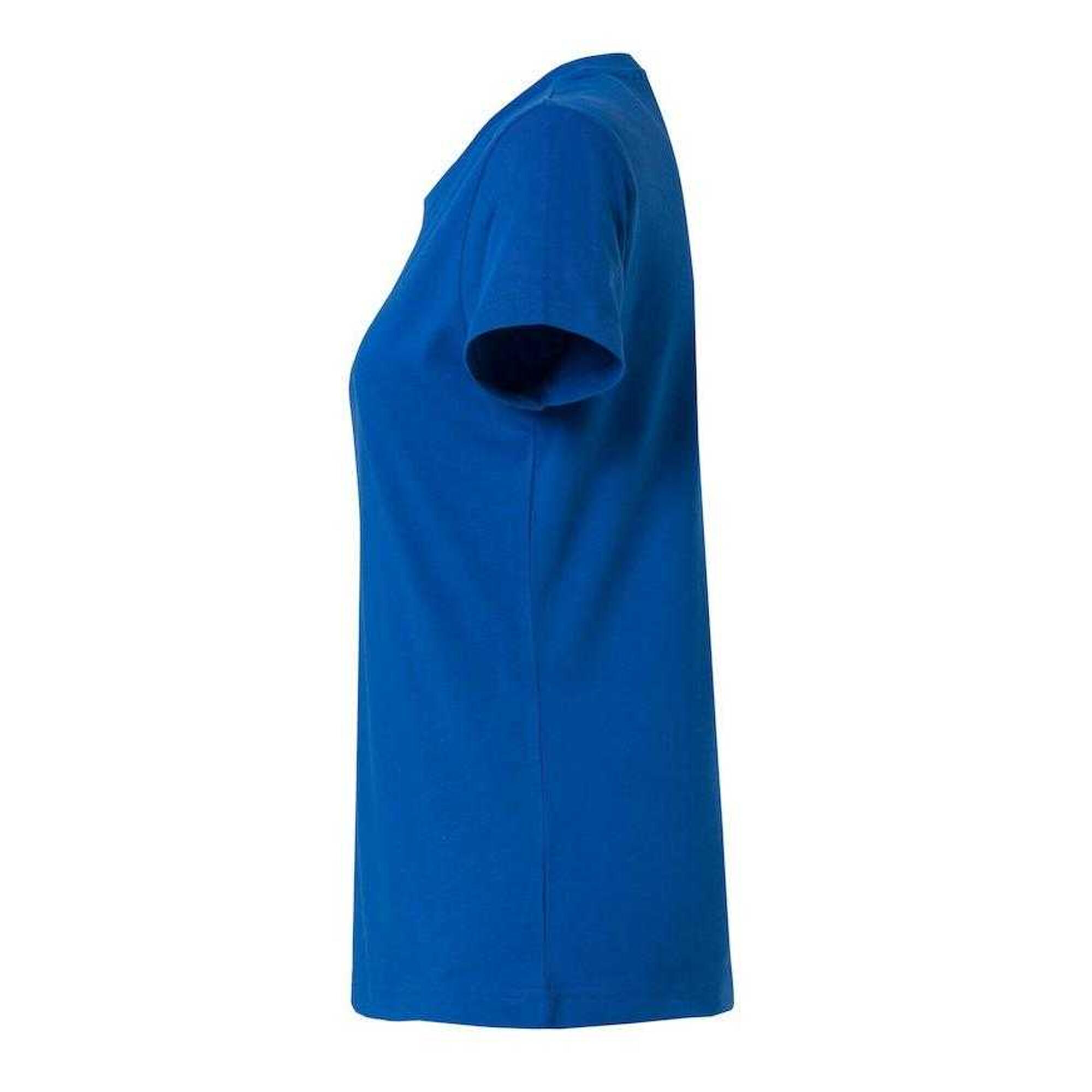 Maglietta Semplice Donna Clique Basic Blu Reale 3/3