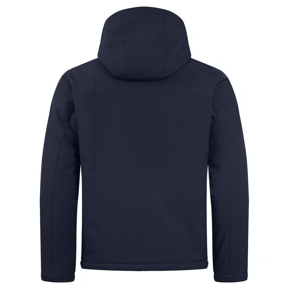 Mens Padded Soft Shell Jacket (Dark Navy) 2/6