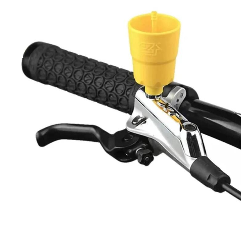 Kit aerisire frâne bicicletă seringă pâlnie adaptoare ulei