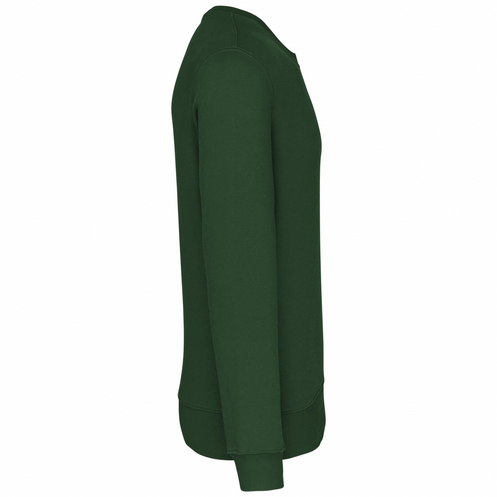 Felpa Girocollo Uomo Kariban Verde Foresta 3/3