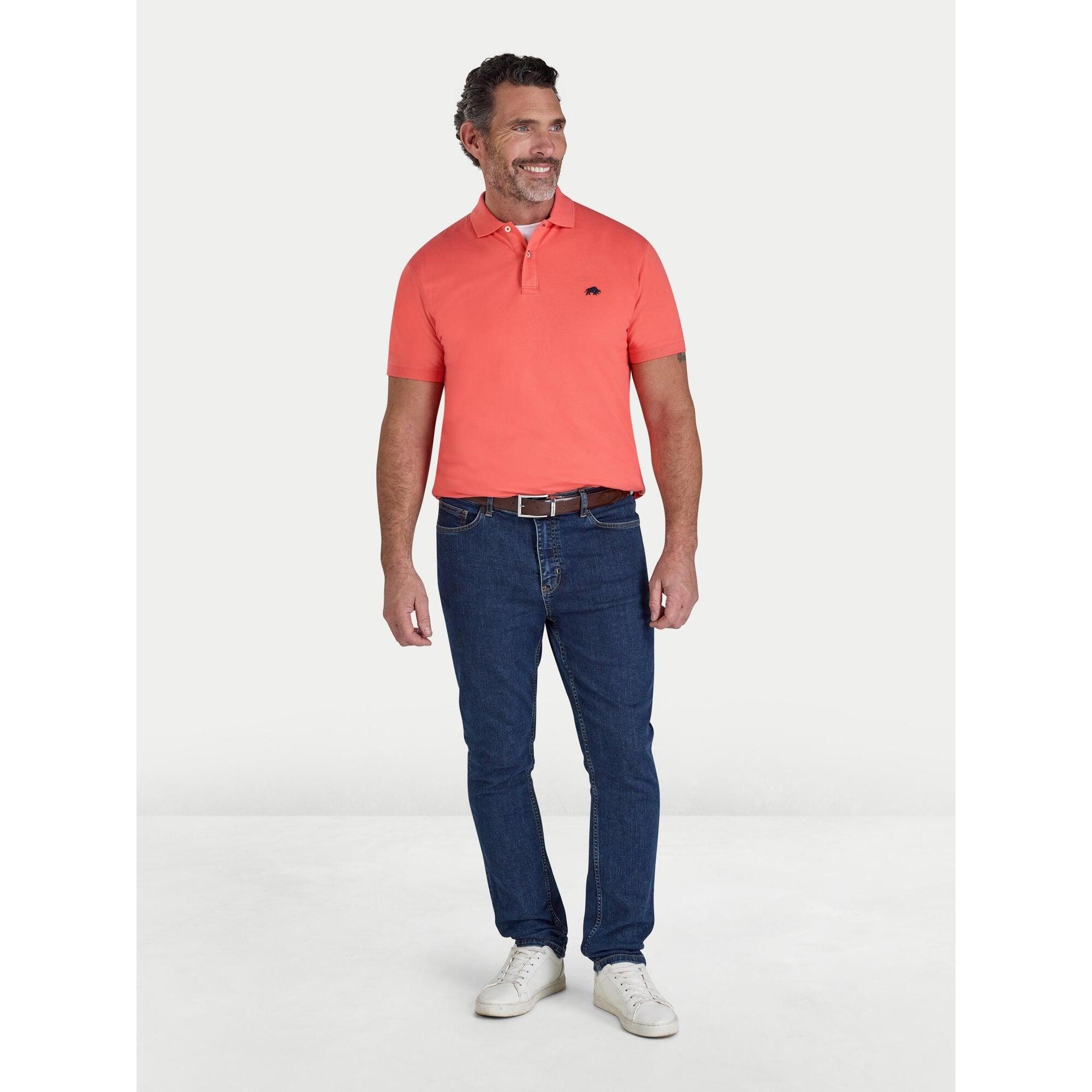 "Classic" Poloshirt für Herren Melone 3/4