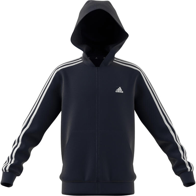 Veste zippé à capuche enfant adidas Essentials 3S