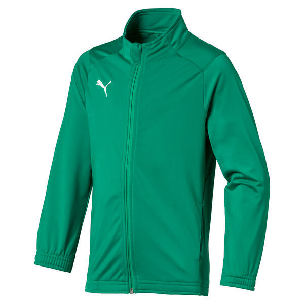 Jachetă pentru copii Puma Jr Liga Poly Jacket Core Green