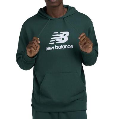 Felpa Sportiva Uomo New Balance Verde Scuro