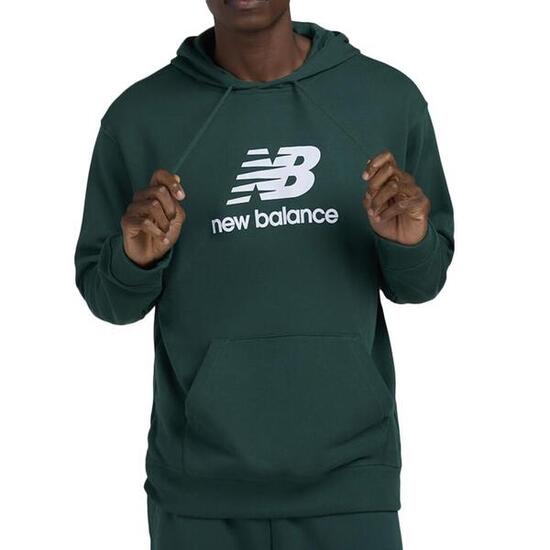 Felpa Sportiva Uomo New Balance Verde Scuro