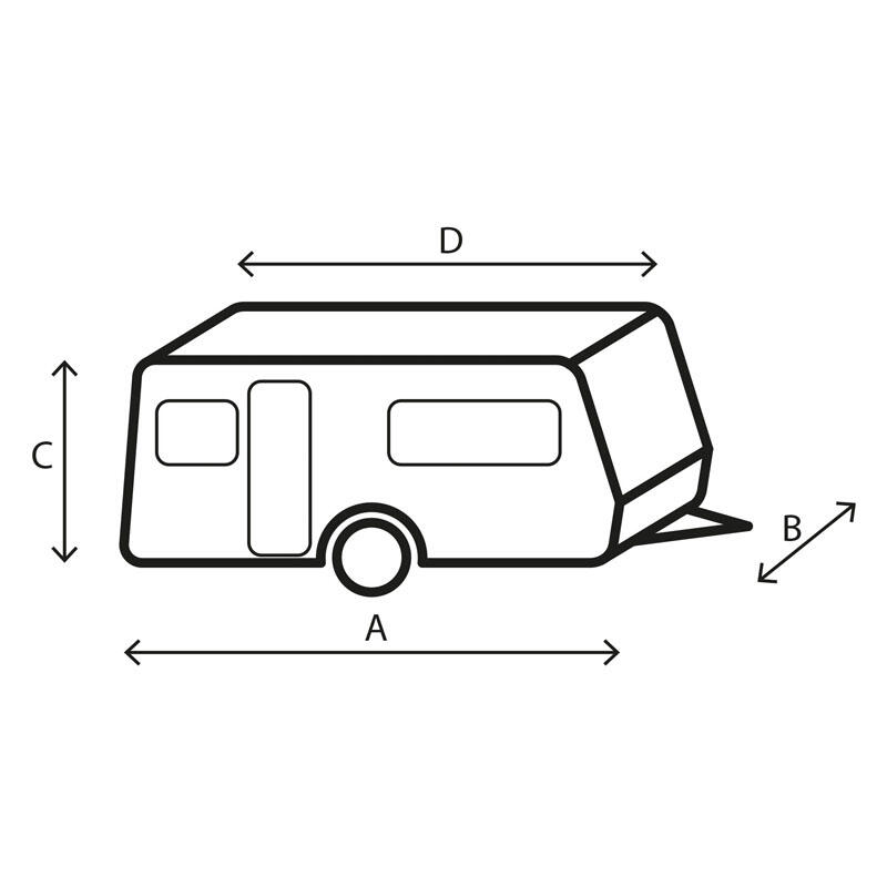 Brunner Caravan Cover Design 12M - caravanhoes 650-700cm 4/5