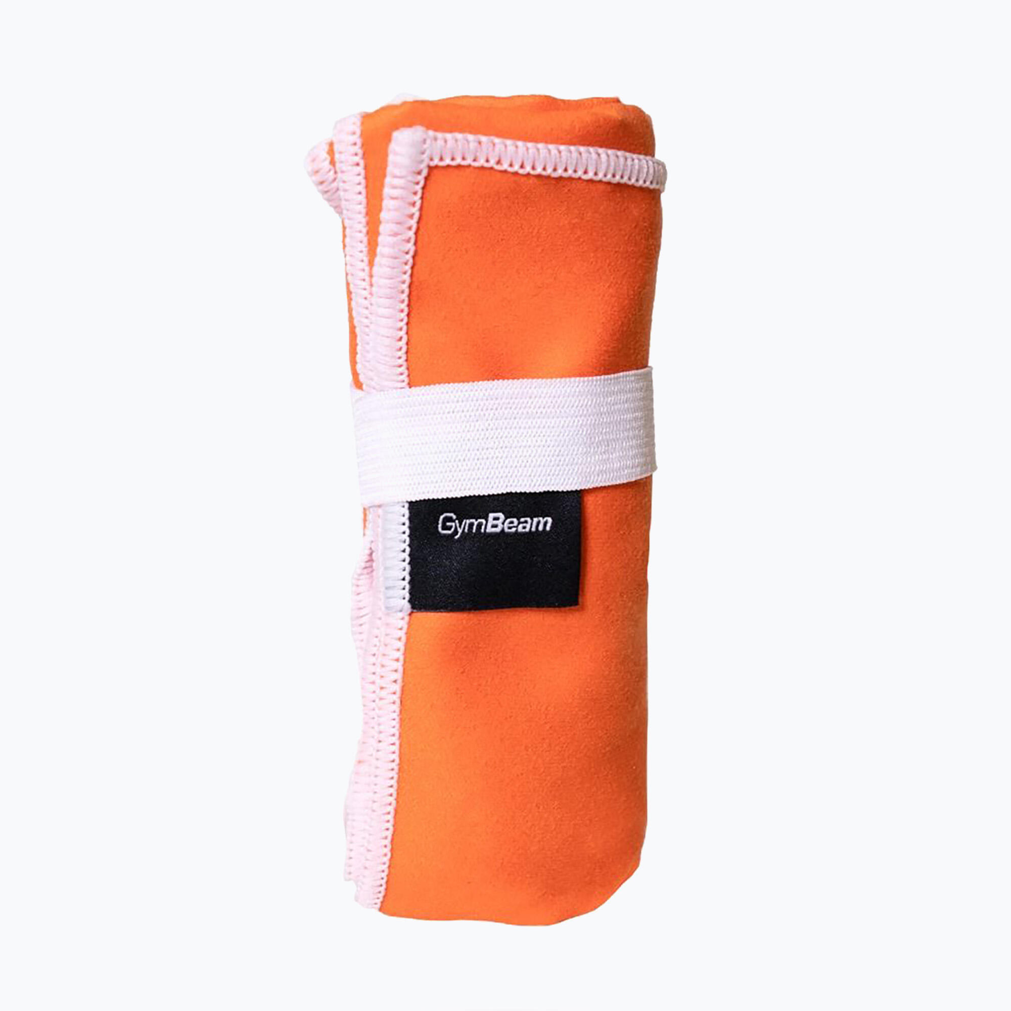 Asciugamano sportivo ad asciugatura rapida 50 cm x 90 cm arancione 4/5
