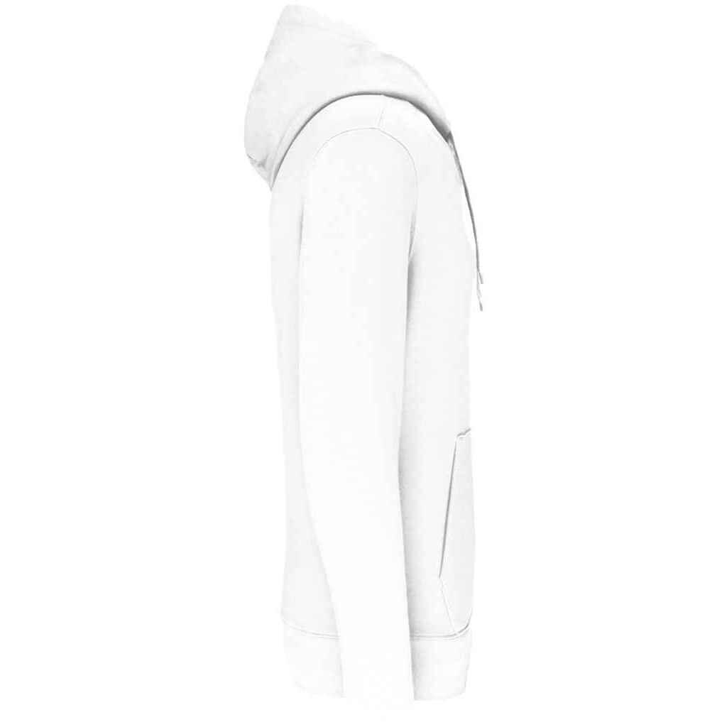Felpa Con Cappuccio Bambini Kariban Bianco 3/3