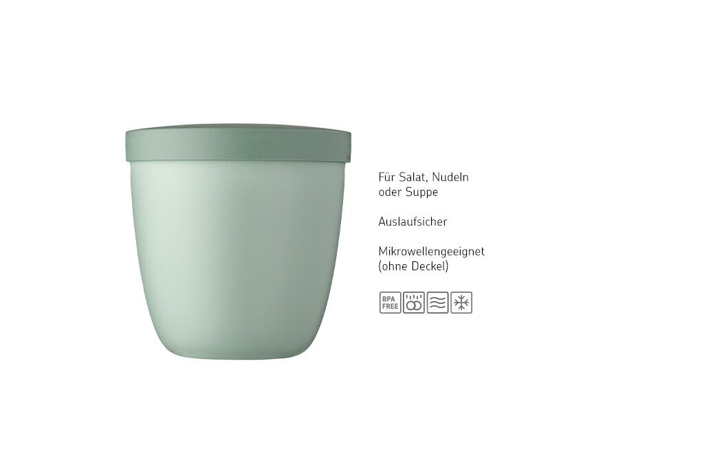 Mepal Ellipse 500 ml Snackpot - Vivid mauve 2/6