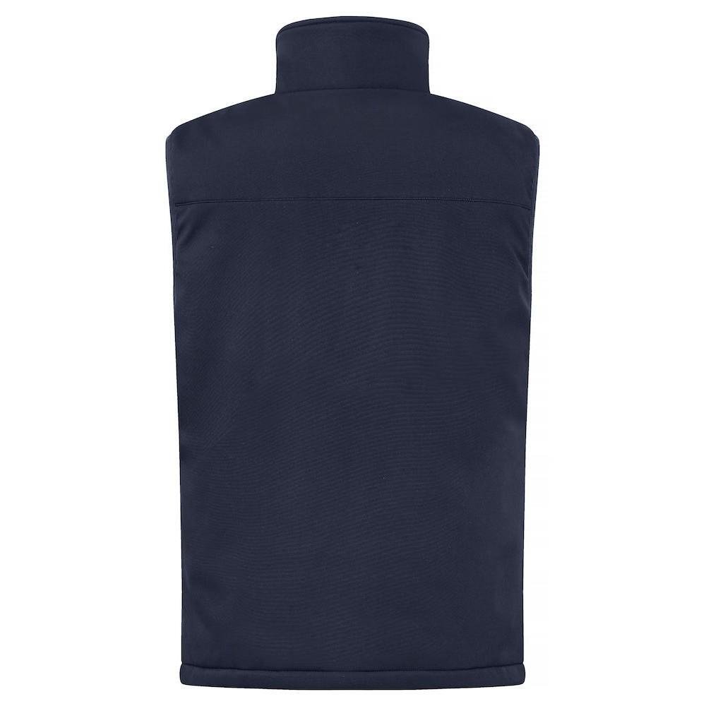 Mens Softshell Padded Gilet (Dark Navy) 2/6
