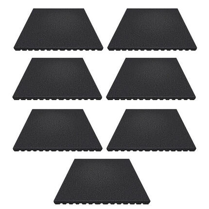 DALLES ANTI CHOC - 42mm - 100x100cm - Lot de 7