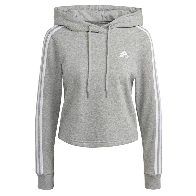 Sweatshirt court à capuche femme adidas Essentials 3-Bandes
