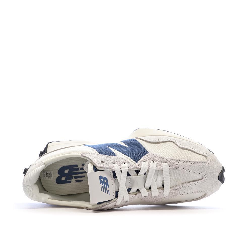327 Baskets Grises/Bleu Femme New Balance 4/7