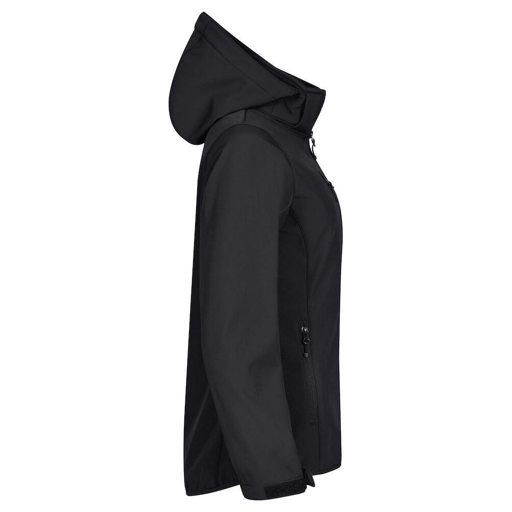 Giacca Soft Shell Donna Clique Classic Nero 3/4