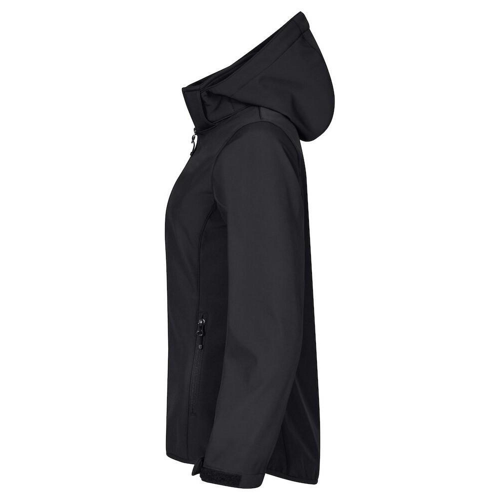 Giacca Soft Shell Donna Clique Classic Nero 4/4